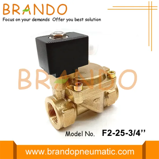Servo-Assisted 3/4'' Type 6281 Brass Solenoid Valve