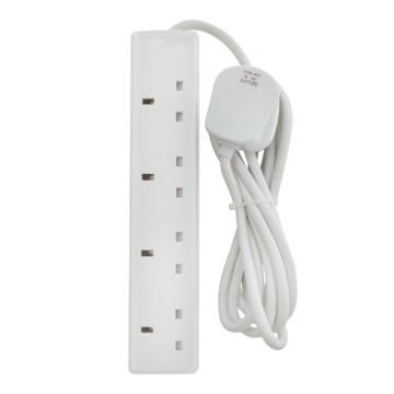 UK Standard 4 Ways Smart Plug Socket