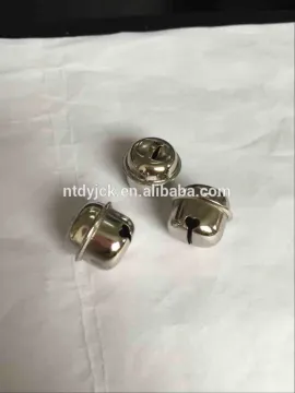 Christmas small decorative jingle bells in metal