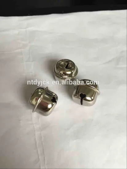 Christmas small decorative jingle bells in metal