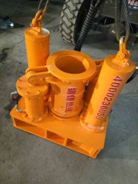 Highway Guardrail Pile Extractor