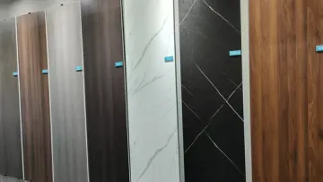 UV Glossy Laminated Pet Particleboard Melamine MDF Interior Wall Panel