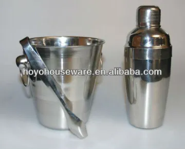 Stainless steel cocktail bar set