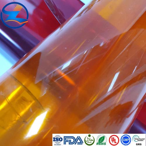 Transparet Vinyl Film PVC Material for Packaging