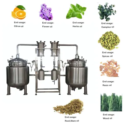 10L Ruiyuan CE Certified Plant Essential Oil Extractor