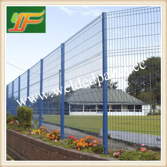 Double Loop Wire Roll Top Fence/Hot Sale PVC Coated Beautiful Ornamental Double Loop Fence