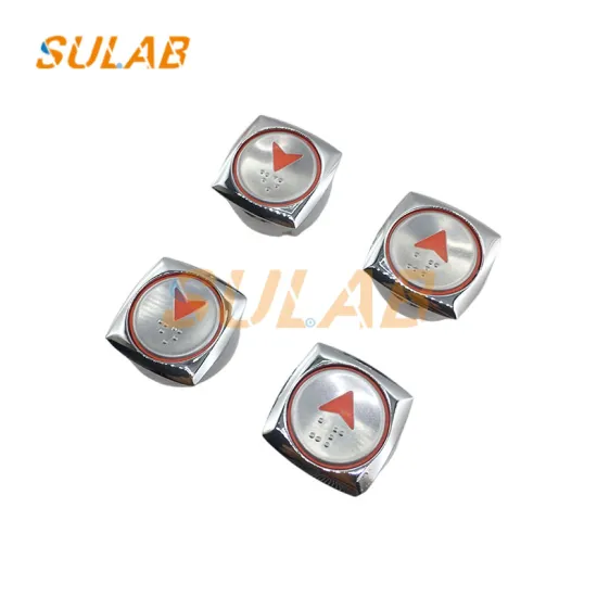 Hyundai Elevator Spare Parts and Accessories: Square Buttons Collection Including KAS340, KA304T, KA304, A4J47442, A4N47443