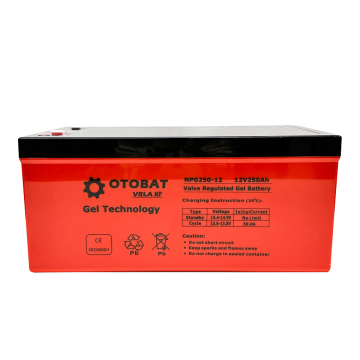 12V Valve Regulated Gel Solar Batteries for Home Appliances and Power Tools