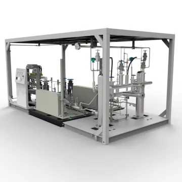 Skid-Mounted Hydrogen Fuel Cell Refueling Station with Small Footprint and Minimal On-Site Construction