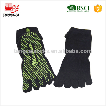 YS-11 Wholesale Anti Slip Knitted Cotton Yoga Socks