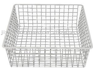 White Wire Basket