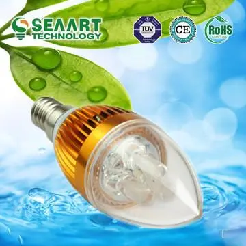 High power tea light candle holder