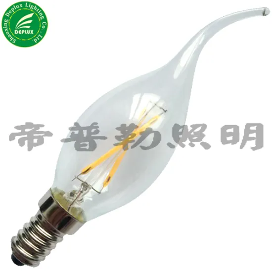 Candle LED Filament bulbs C35 2W 3W 4W E12 E14