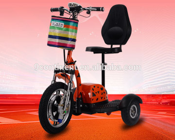 Hot selling good quality CE approved 350W wholesale 3 wheel electric scooter