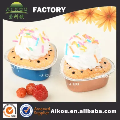 Kitchenware eco-friendly healthy colorful baking recipes cakes container