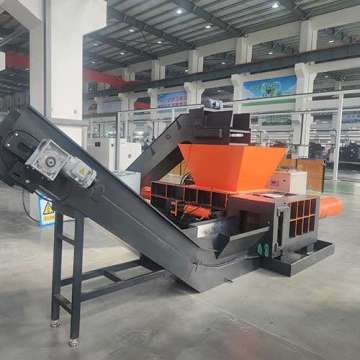 Non Ferrous Metal Scrap Compression Baler Machine