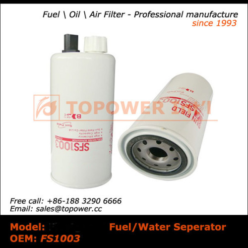 FS1003 engine part Fuel Water Separator filter