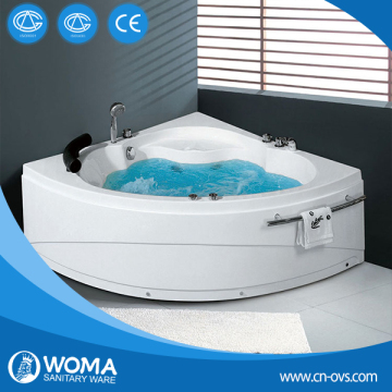 family corner whirlpool massage bahtub Q302