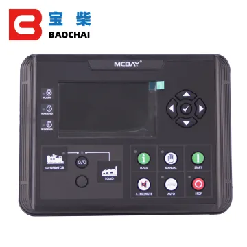 Mebay DC60D/DC62D/DC60DR/DC62DR Auto Manual Start USB RS485 LCD Diesel Generator Controller