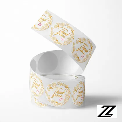 Thank you stickers labels