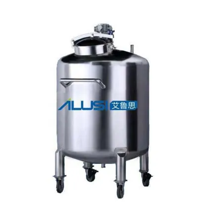 Customized Stainless Steel 304 SUS 316L Sealed Storage Tanks for Sanitary Food Liquids