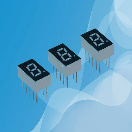 0.36" Single Digit Numeric  Red  Color Led Display