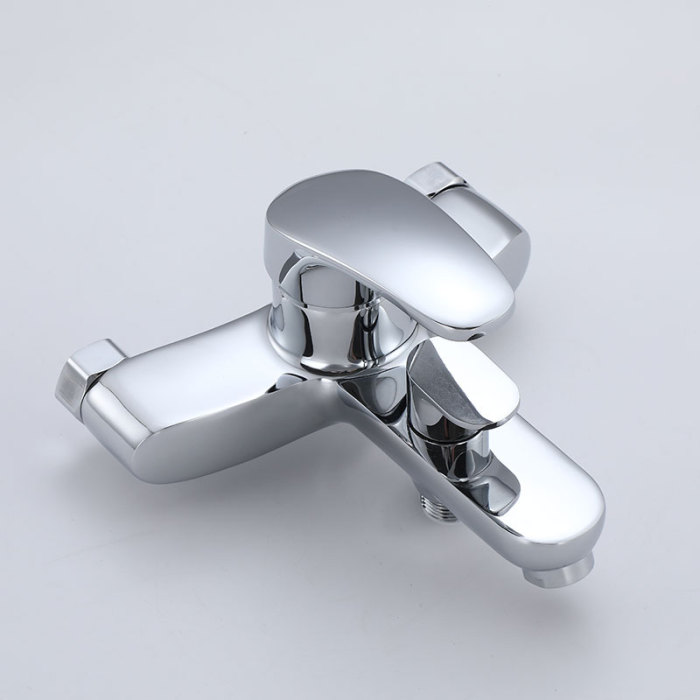 Modern Electroplated Single Lever Faucet