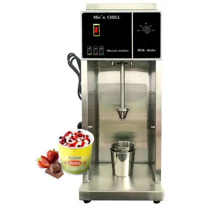 Stainless Steel McFlurry Shake Soft Ice Mixer Blizzard Blender Machine