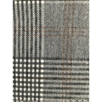 Plaid Knitting Jacquard Fabric