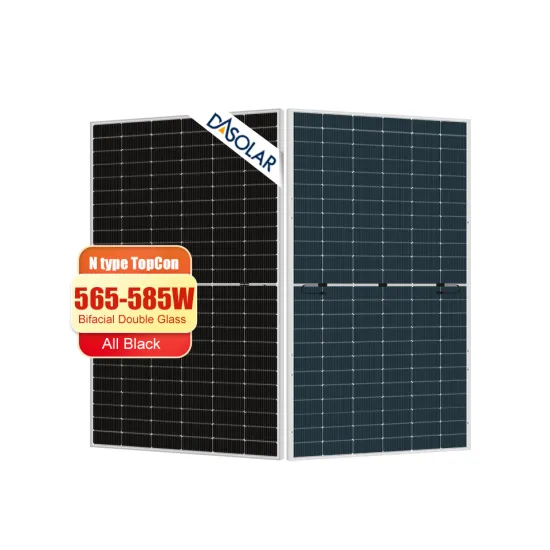 DAS Solar Power Module Bifacial Double Glass Cleda Solares 565W-585W with N-Type TopCon Technology