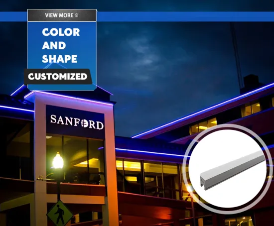 IP65 LED Exterior Lighting Aluminium Linear Wall Washer 24W for Outdoor Building