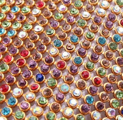 DIY Wedding Diamond Mesh Wrap Roll Sparkling