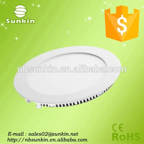 Trade Assurance led panel 3w-24w with CE RoHS from Ningbo factory