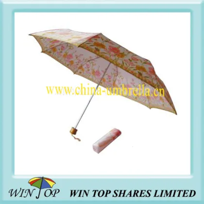 21" Polyester Printed Paradise Umbrella