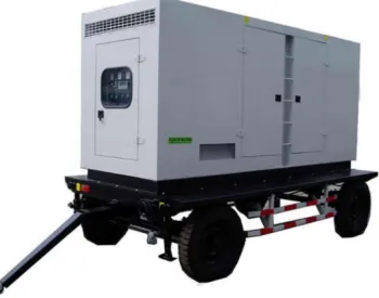 500KW Trailer Diesel Generator