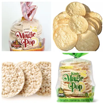 High Quality Korea Puffed Popped Rice Cake Machine