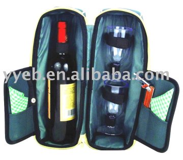 600D Wine Holder with 2 glasses