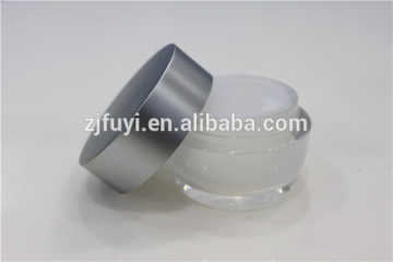 Clear plastic acrylic cosmetic products jar packaging for face oil cream15g 30g 50g