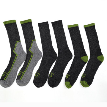 Chaussettes de coton personnalisées pour hommes