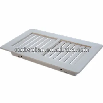 adjustable and firm plastic air ventilation grille