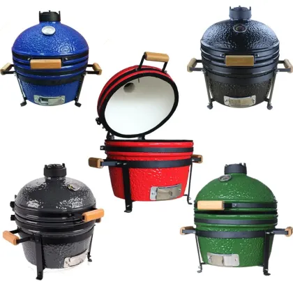 Wholesale Barbecue Big Green Ceramic Kamado Egg Grill BBQ Outdoor