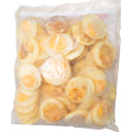 Ovo frito congelado para o café da manhã