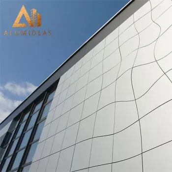 2024 China Standard 4 mm PVDF Alumideas Easy to Clean Aluminum Composite Wall Panels