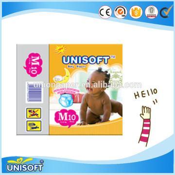 2016 B20 soft love white cloud baby diapers with polyethylene film manufacturers
