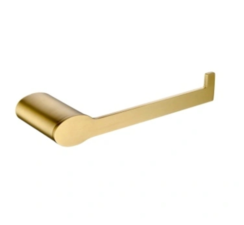 Elegant and eye-catching, the creative brushed copper toilet paper holder elevates the bathroom style to a new height