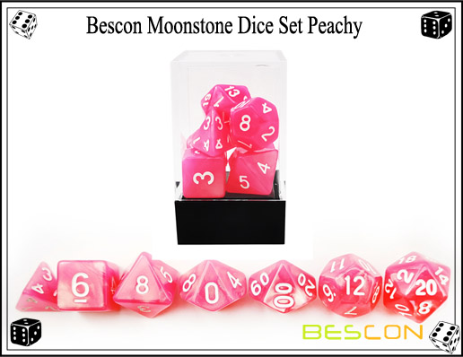 Peachy Dice Set-5