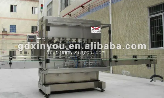 DFX-Z-8T Full Automatic linear Liquid shampoo filling machine