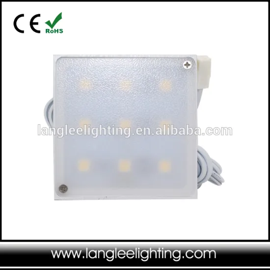 Super Slim 2.5W Cabinet LED Light DC12V Square Shape