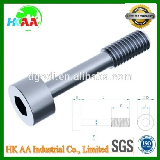 M1.4 x 8mm Cap Head Captive Screws (DIN 912) - A2 Stainless Steel captive screw