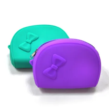 Fashion Silicone Coin Bag With Zipper In Hot Selling 